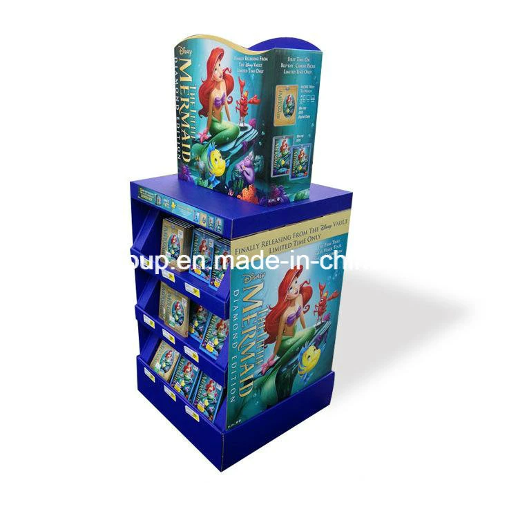 Customized Good Quality Shop Retail Advertising Paper Pallet Display Stand