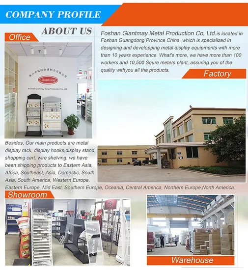 Giantmay Дешевый магазин Витрина Стойка для игрушек Металлическая корзина для мусора